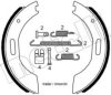 METELLI 53-0591 Brake Shoe Set